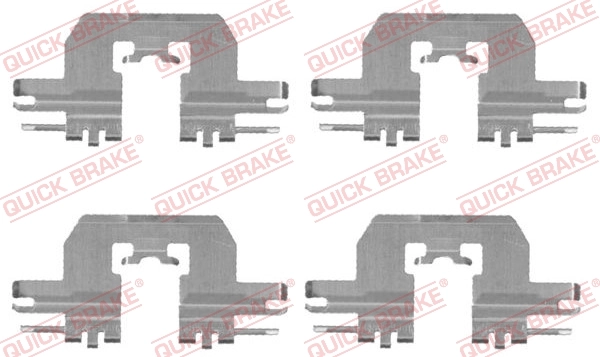 Accessory Kit, disc brake pad